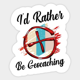 Geocaching Sticker